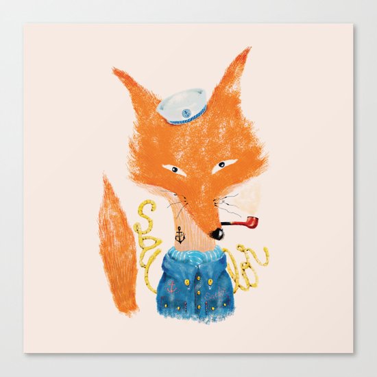 Fox II Canvas Print