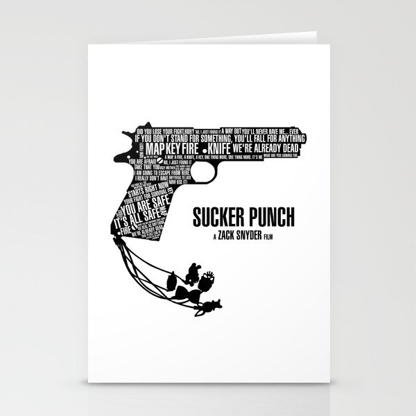 Sucker Punch Stationery Cards