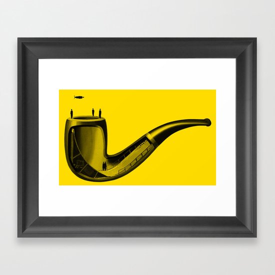 Half Pipe Framed Art Print
