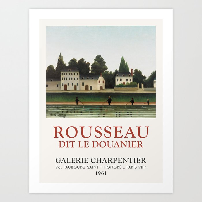  Henri Rousseau Art Exhibition Art Print