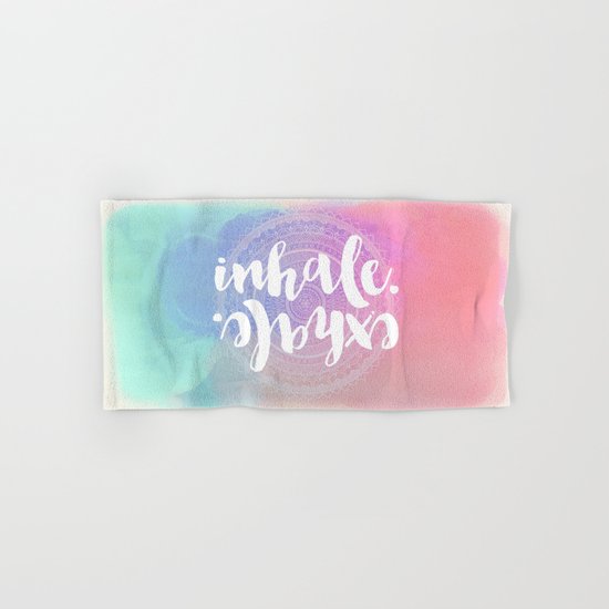 Inhale Exhale Hand & Bath Towel