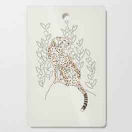 Painted Cheetah Cutting Board