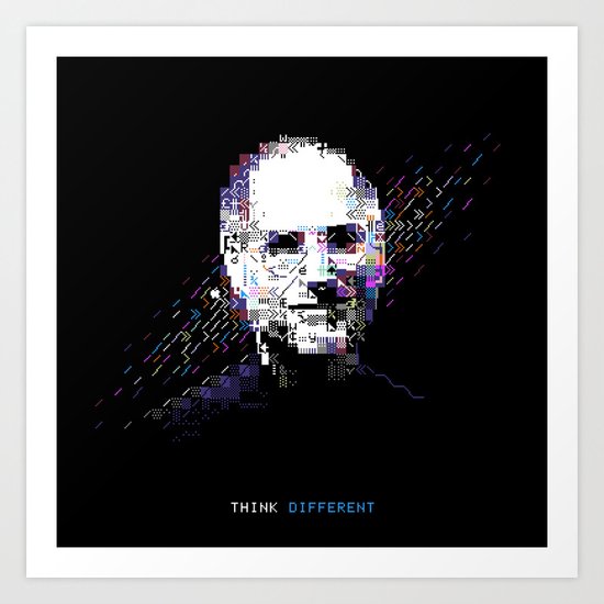 Steve Jobs - Tech Heroes series Art Print
