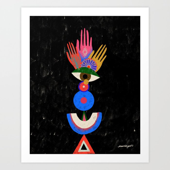 Amuleto Art Print