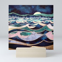 Moonlit Ocean Mini Art Print