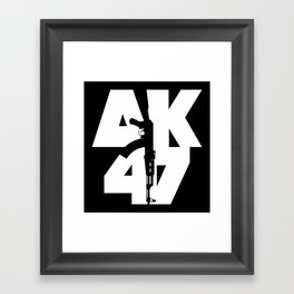 AK-47 Framed Art Print