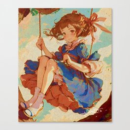 The Swing Anime Canvas Print