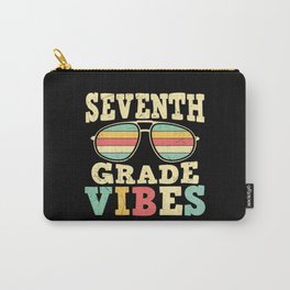 Seventh Grade Vibes Retro Sunglasses Carry-All Pouch
