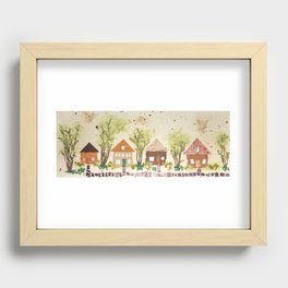 Third Street Recessed Framed Print