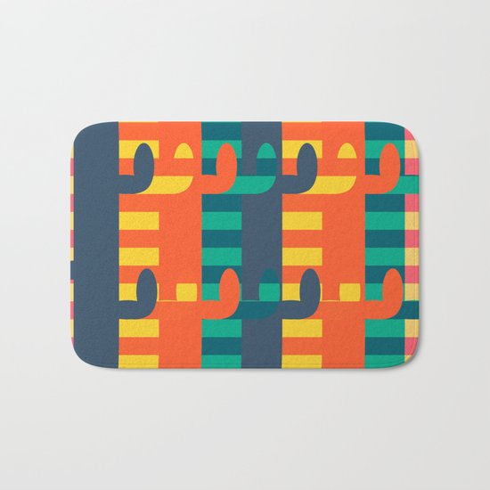 Cactus view Bath Mat