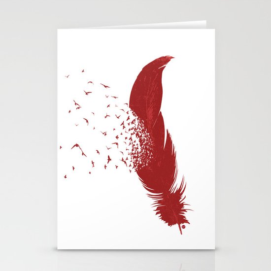 Birds of A Feather (Society6 Edition) Stationery Cards