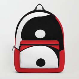 Yin and yang Symbol Backpack