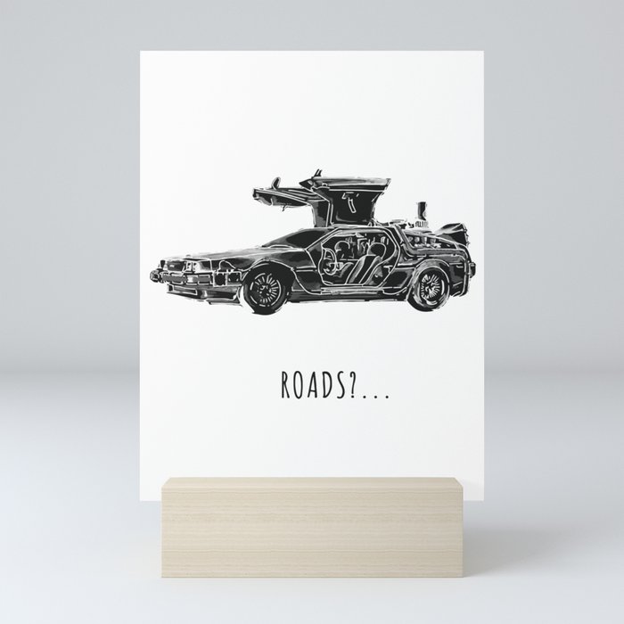 Roads? Mini Art Print