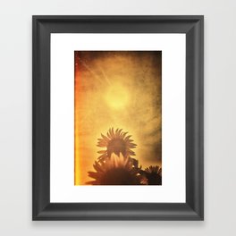 Dwelling in The Present Framed Art Print