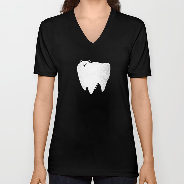 Molar Bear V Neck T Shirt