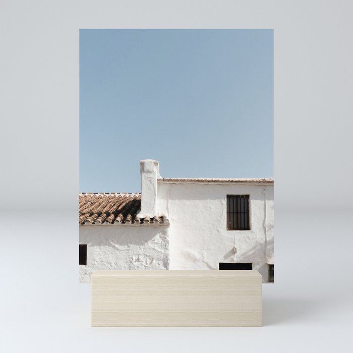 White Village Series, Comares, Southern Spain, Andalusia, Travel Photography, Fine Art Mini Art Print