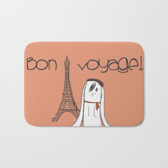 Bon Voyage! Bath Mat