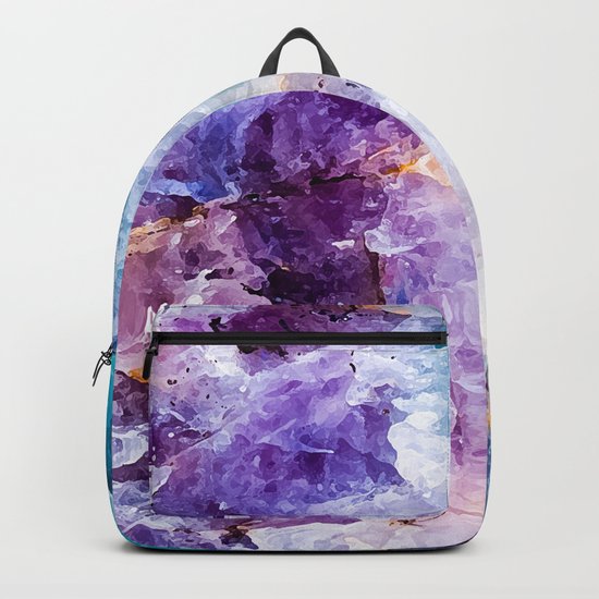 Multicolor quartz texture Backpack