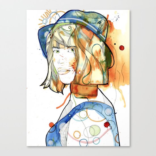 Portraits, Ann. Canvas Print