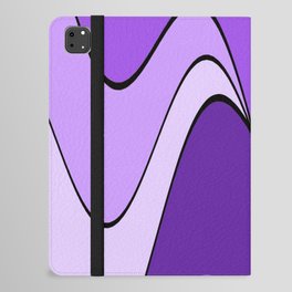 Hypnotic hippie purple iPad Folio Case