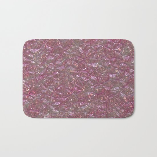 Crystal Pink Bath Mat