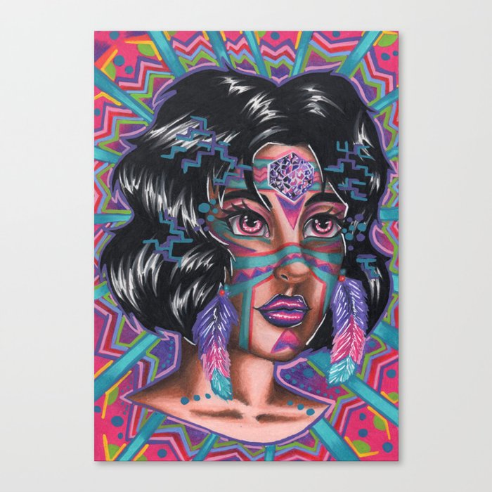 Mujer Gema Canvas Print