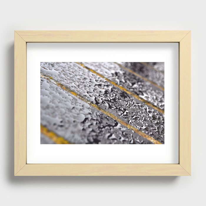 {rain} Recessed Framed Print