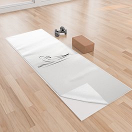 Pilates, rowing on the reformer Yoga Towel