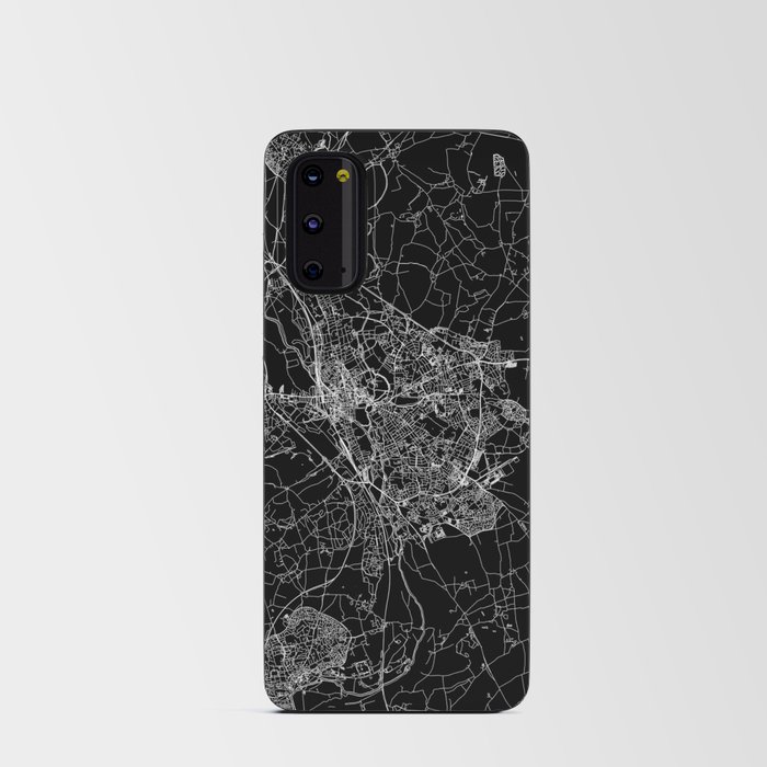 Oxford Black Map Android Card Case