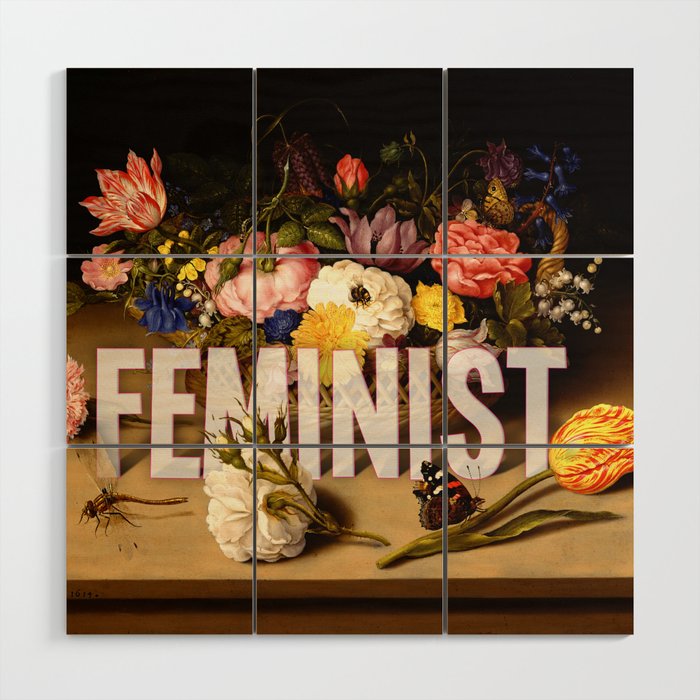 Feminist II Wood Wall Art