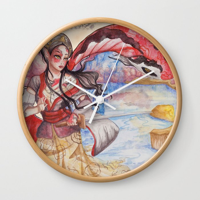 Koi Doitsu Wall Clock