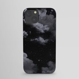 Night Sky with Clouds iPhone Case