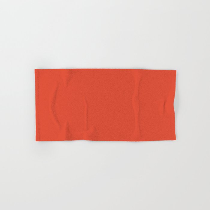 Orange Flame Hand & Bath Towel