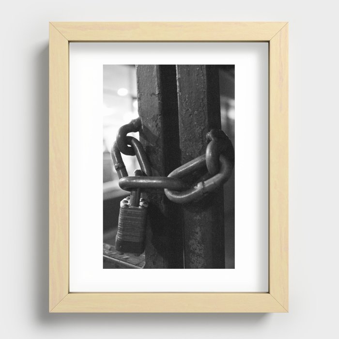 Trapped Mind Recessed Framed Print