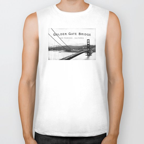 Golden Gate Bridge - San Francisco Biker Tank