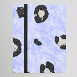 Leopard Skin Spots in Retro Hippie Style (xii 2021) iPad Folio Case
