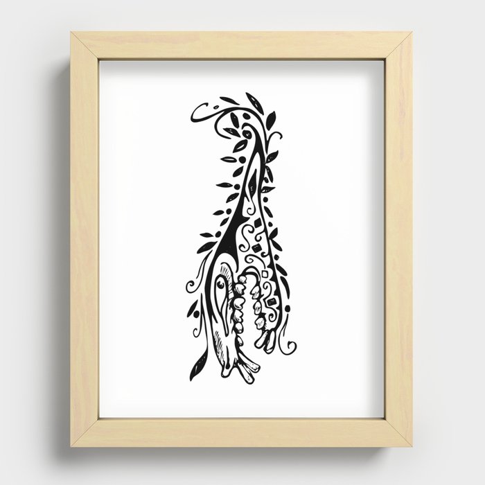 HEAD Recessed Framed Print