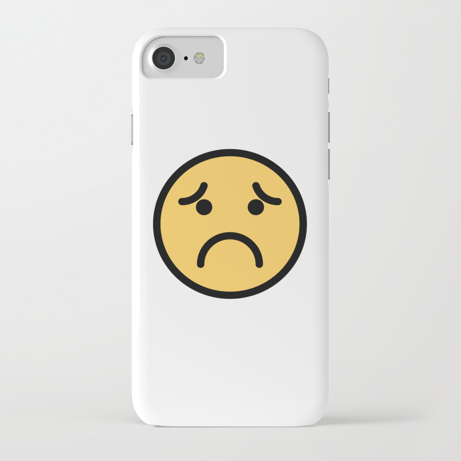 Smiley Face Super Sad Iphone Case By Dogboo Society6