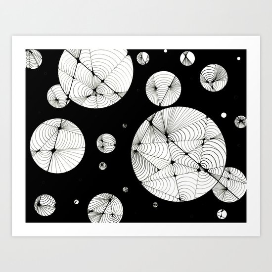 Cosmic Illusion Art Print