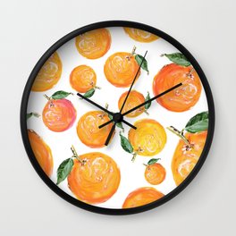 Rome Forest Oranges Wall Clock