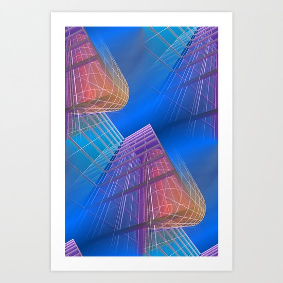 citylines -6- Art Print