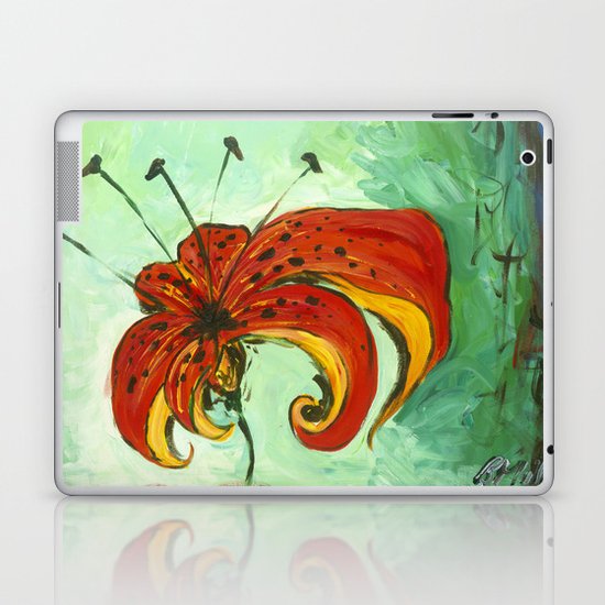 Tiger Lily Laptop & iPad Skin