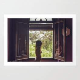 Room with a view Art Print