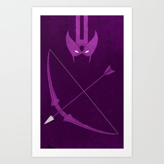 Hawkeye Art Print