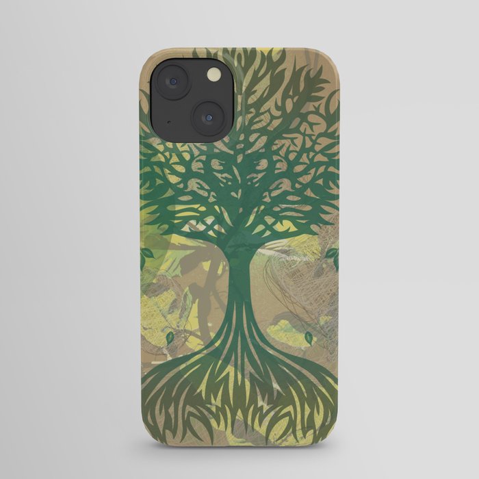 Color My World Green iPhone Case