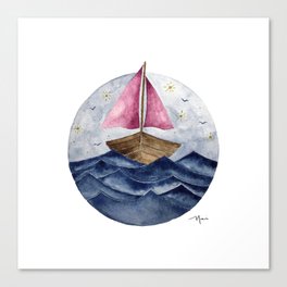 Rough Seas Canvas Print
