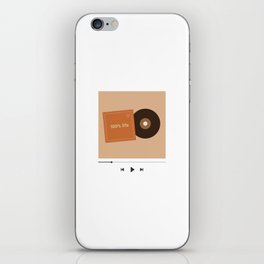 07 - 100% life - "YOUR PLAYLIST" COLLECTION iPhone Skin