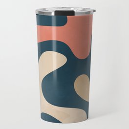 Organic Abstract Shapes 2 Travel Mug