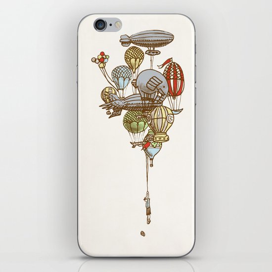 The Great Balloon Adventure iPhone & iPod Skin
