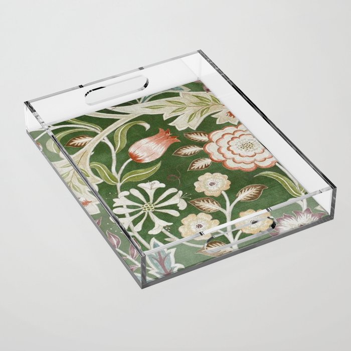 William Morris Wilhelmina Orkney Floral Acrylic Tray